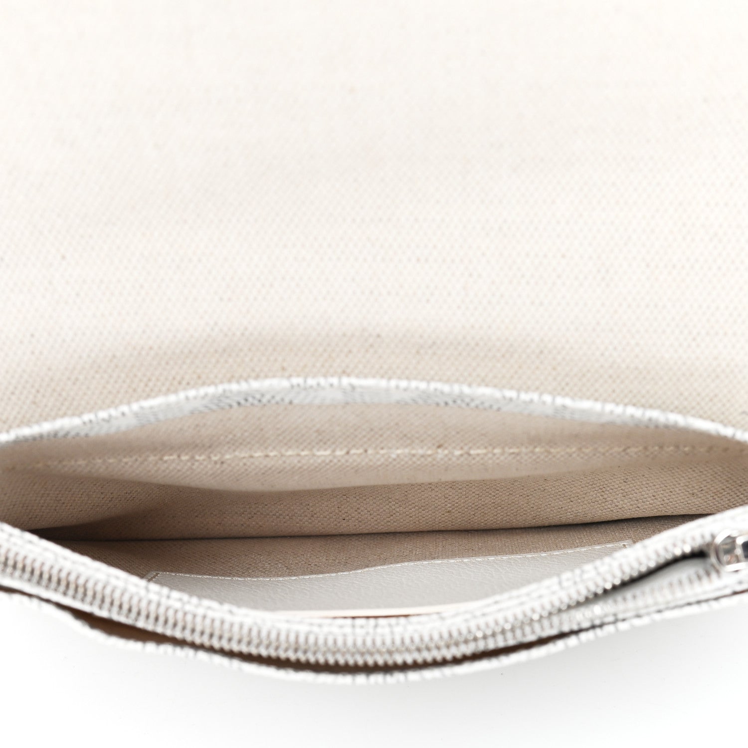 Goyard Goyardine Plumet Wallet Clutch White 5 of 10