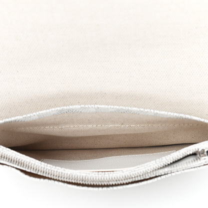 Goyard Goyardine Plumet Wallet Clutch White 5 of 10