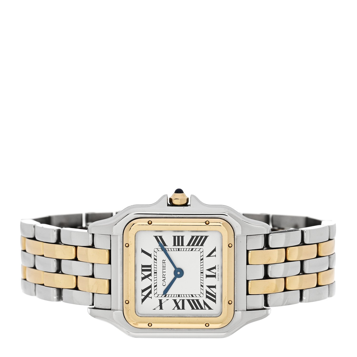 Cartier Stainless Steel 18K Yellow Gold 27mm Panthere Quartz Watch 2 of 5