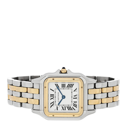 Cartier Stainless Steel 18K Yellow Gold 27mm Panthere Quartz Watch 2 of 5