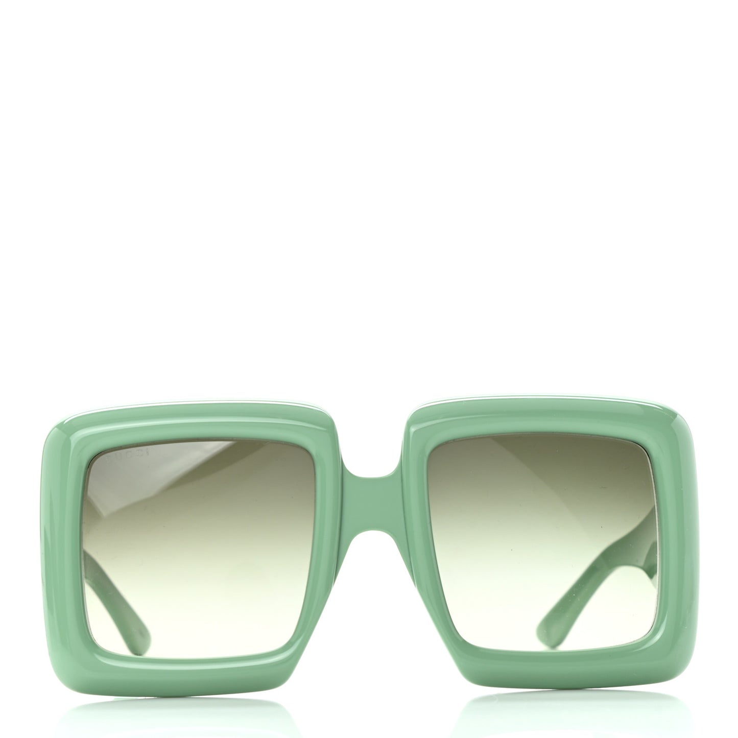 Oversized Square GG0783S Sunglasses Green