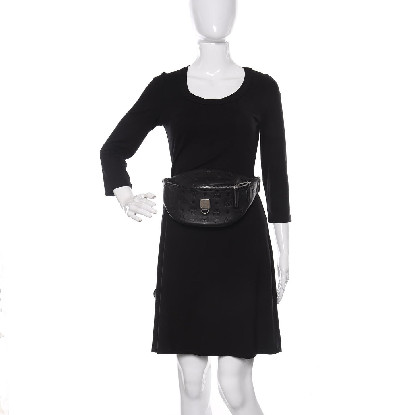 Visetos Small Fusten Belt Bag Black
