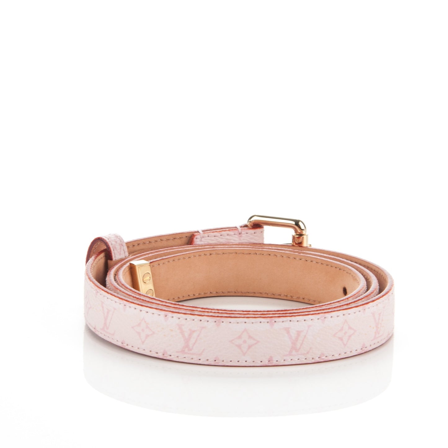 Monogram Belt 90 36 Pink