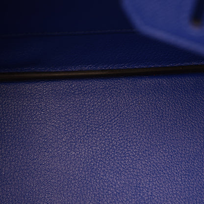 Hermes Epsom Birkin 30 Bleu Electrique 39 of 42