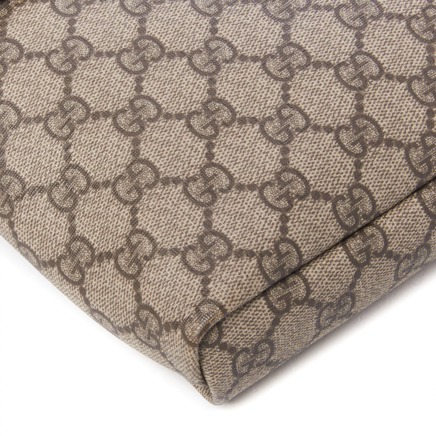GG Plus Monogram Small Flap Messenger Bag Beige Off White