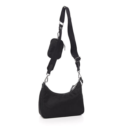 Prada Nylon Re-Edition 2005 Shoulder Bag Black 3 of 11