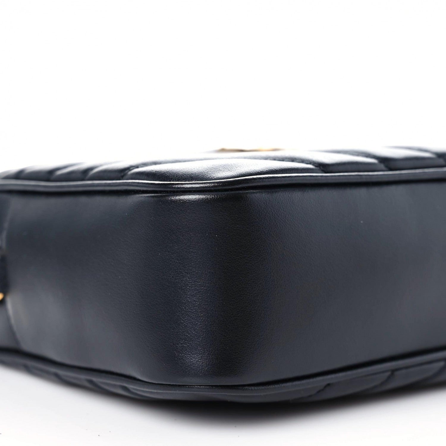 Saint Laurent Calfskin Matelasse Monogram Lou Camera Bag Black 9 of 11
