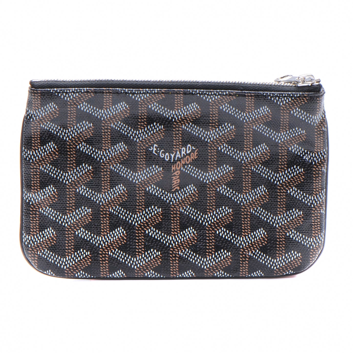 Goyardine Coin Purse Black