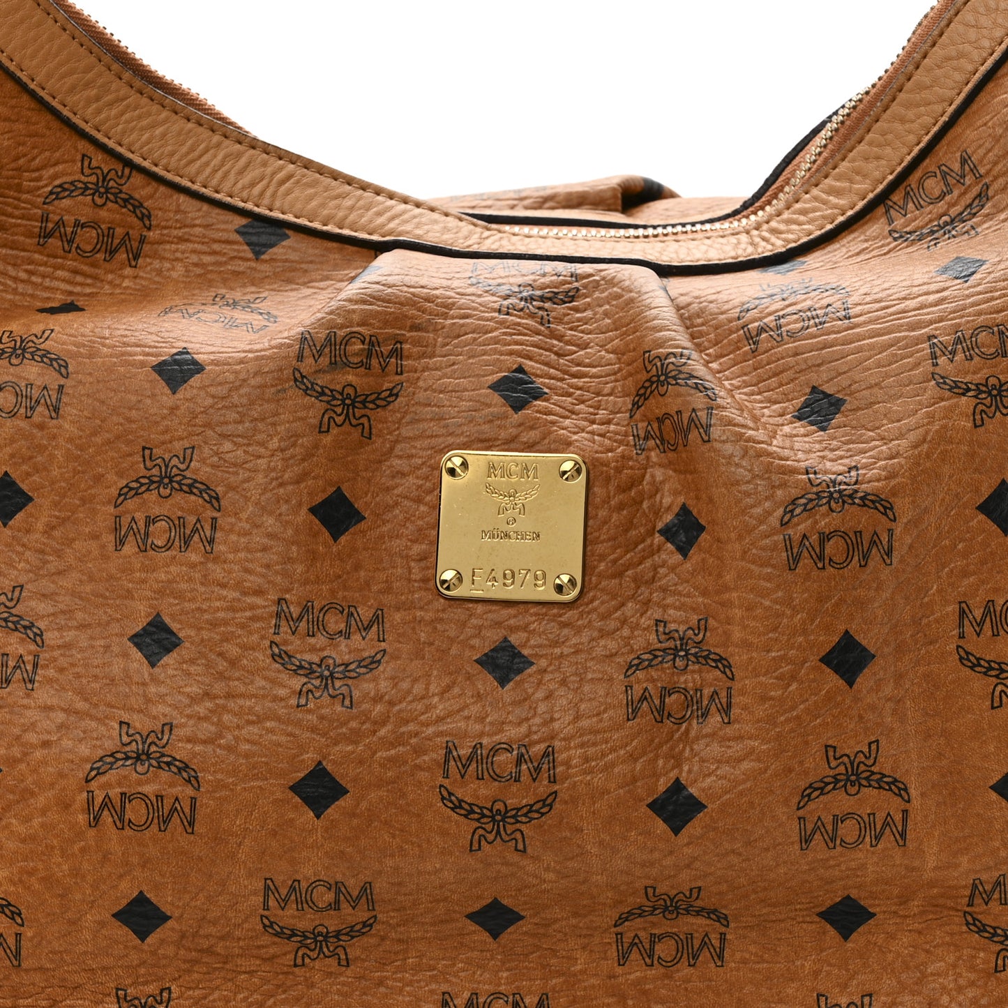 Visetos Hobo Cognac