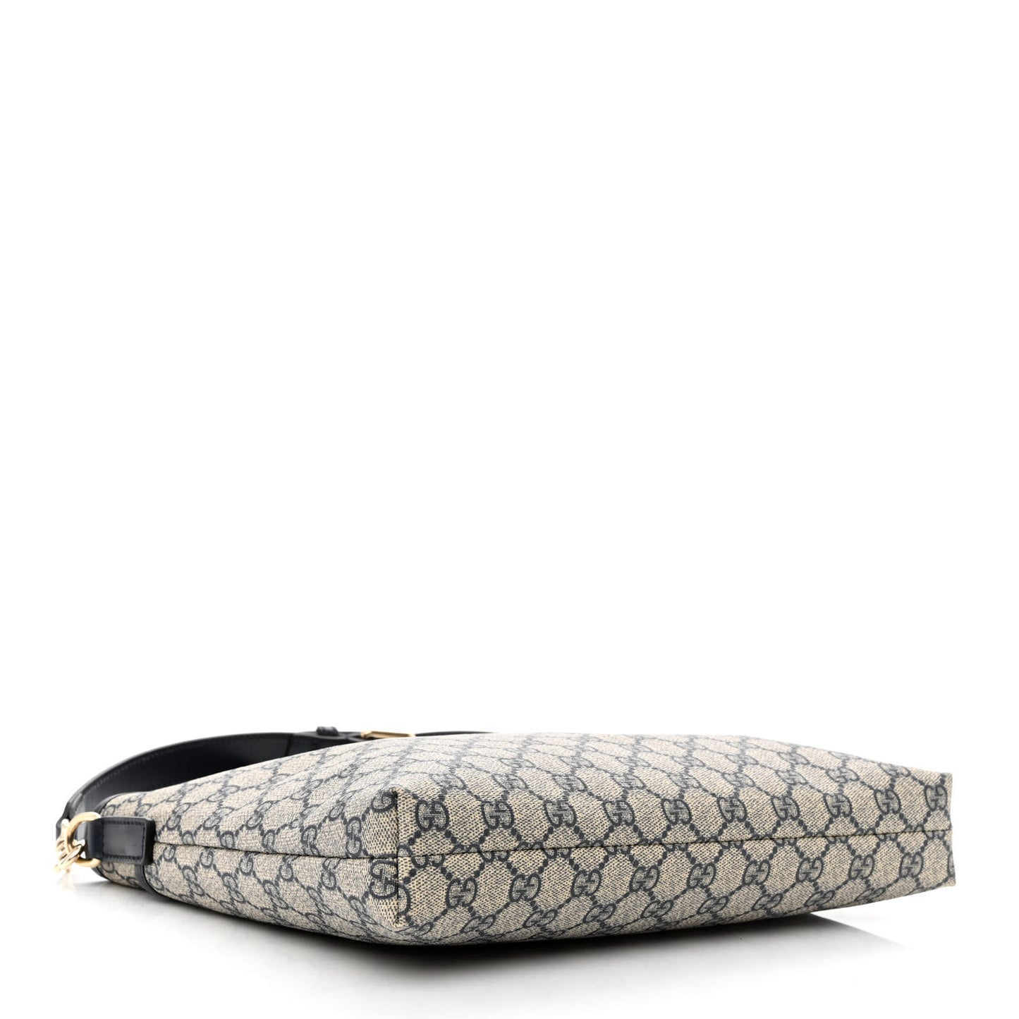 GG Plus Monogram Medium Flat Messenger Bag Navy