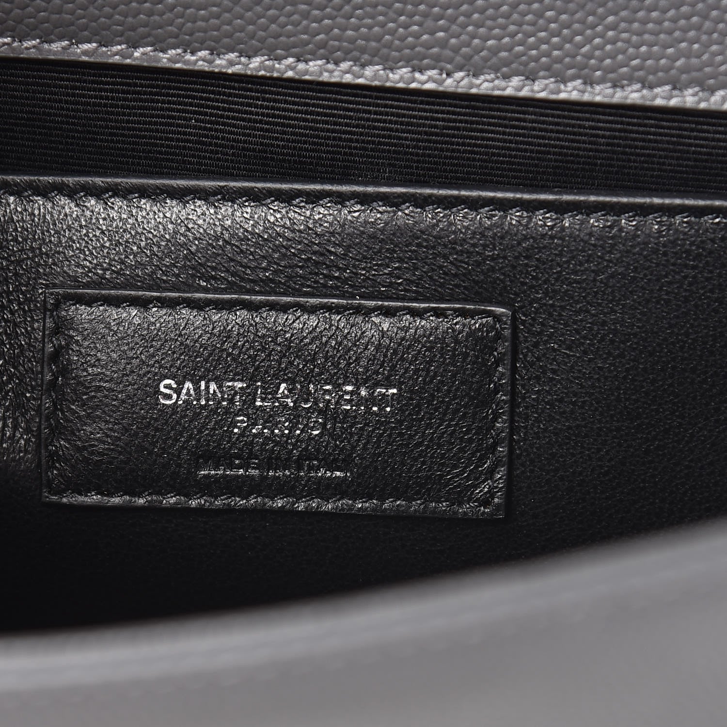 Saint Laurent Grain De Poudre Small Monogram Kate Satchel Storm 7 of 9