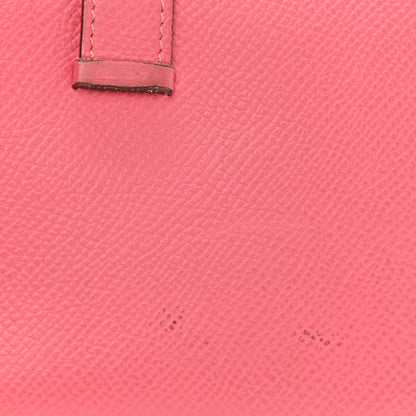 Hermes Epsom Bearn Compact Wallet Rose Azalee 15 of 16