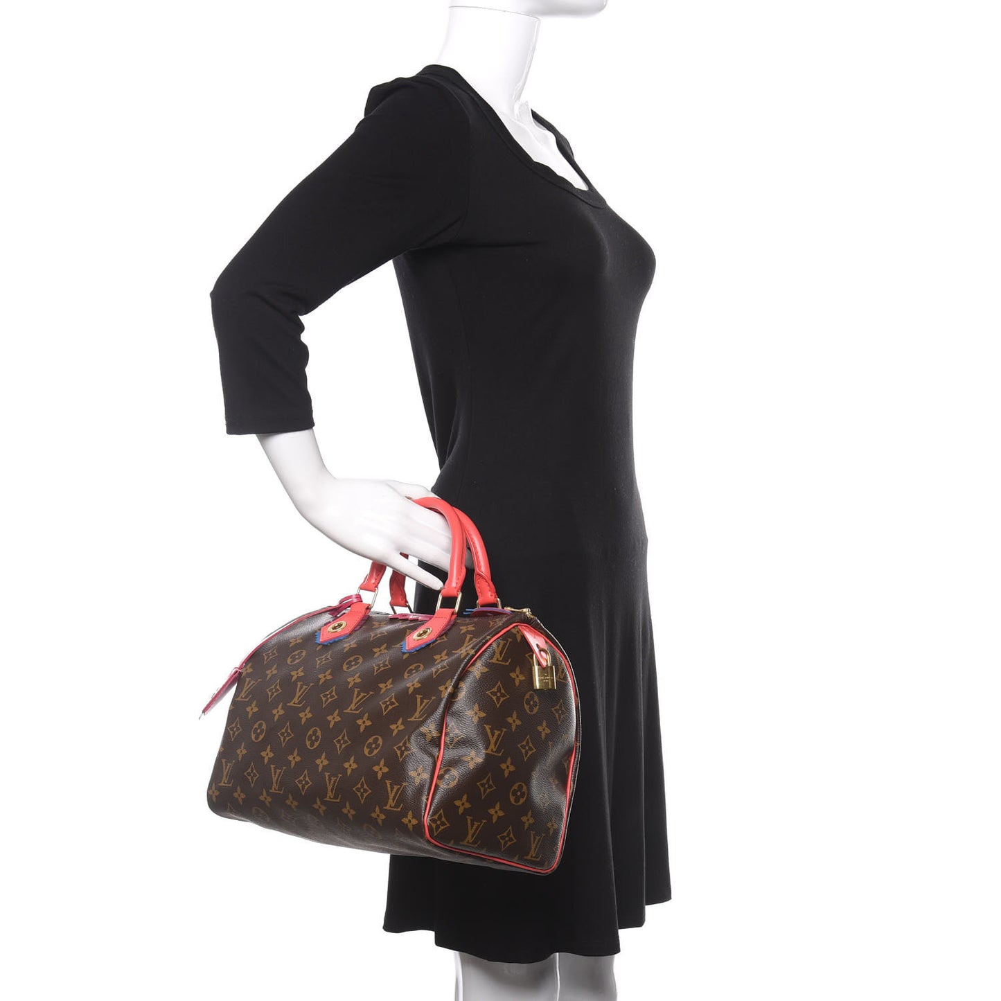Monogram Totem Speedy 30 Flamingo