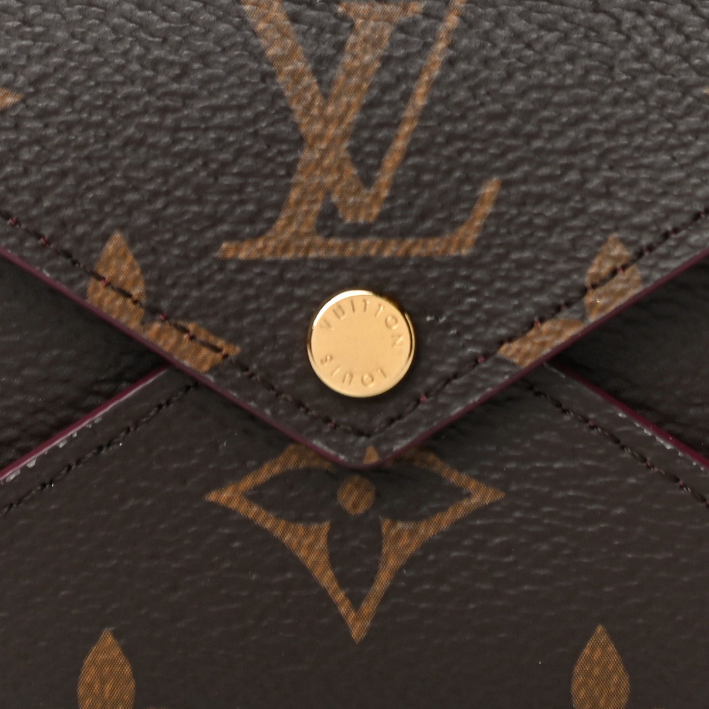 Monogram Small Kirigami Pochette Insert Fuchsia