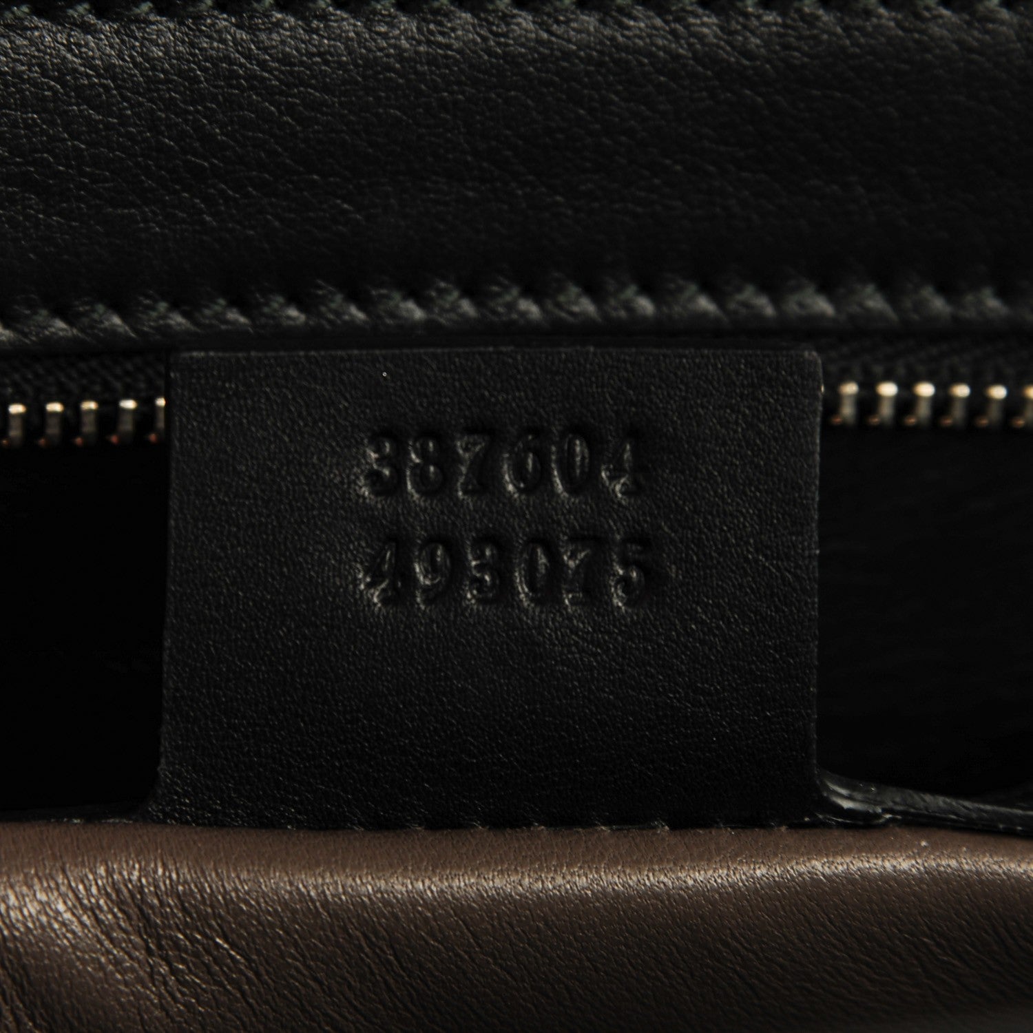 Gucci Moon Calfskin Medium Interlocking G Shoulder Bag Black 6 of 7