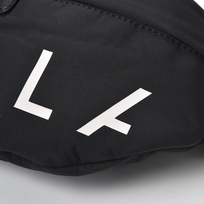 Stella McCartney Eco Padded Nylon Logo Falabella Bum Bag Black Multicolor 6 of 9