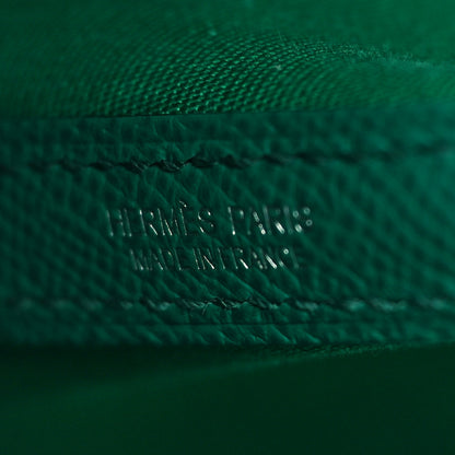 Hermes Toile Epsom Verso Garden Party 30 TPM Bleu Azteque Menthe Jade 6 of 10