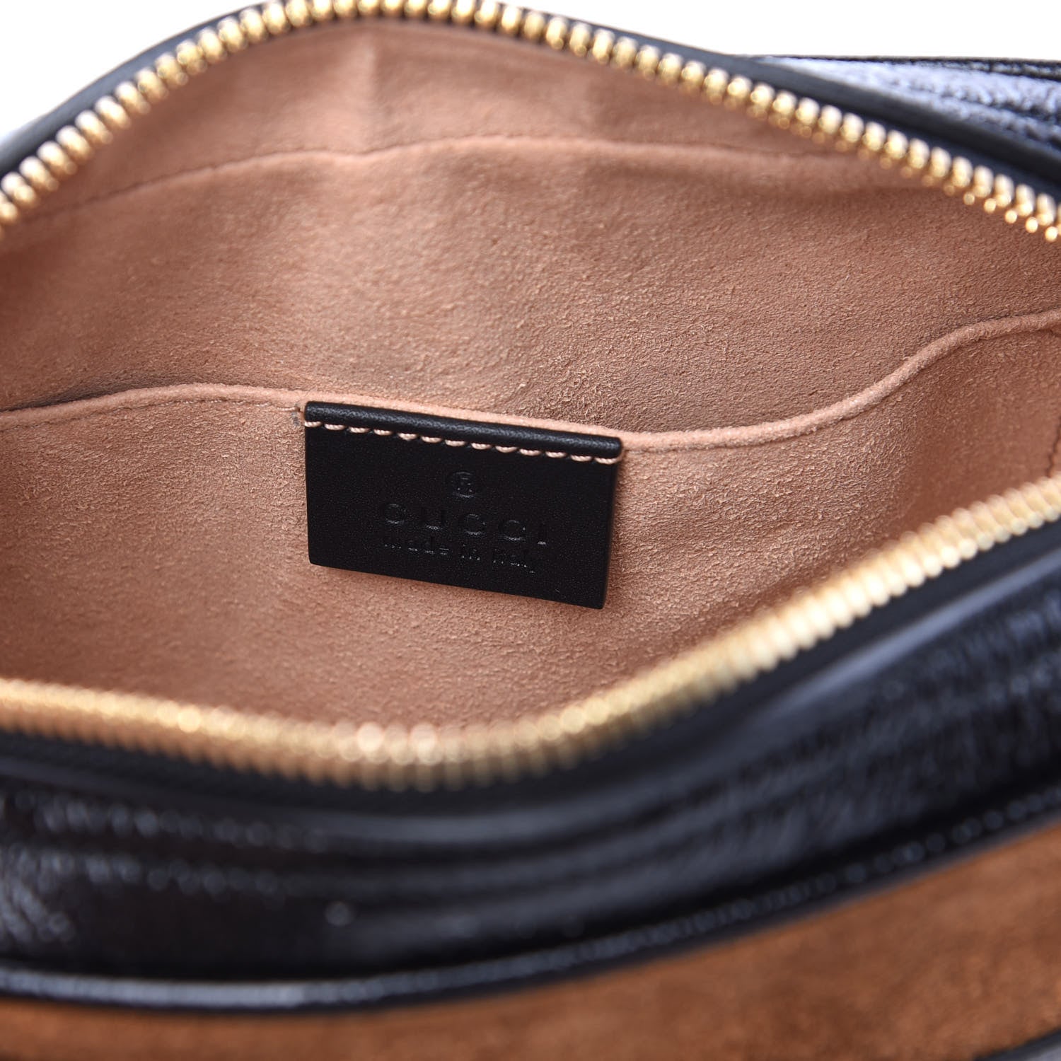 Gucci Suede Small Ophidia Belt Bag 75 30 Brown 5 of 8