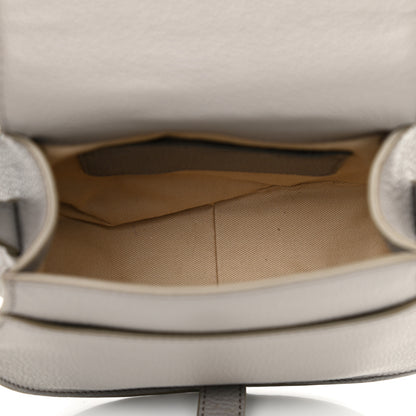 Chloe Calfskin Mini Marcie Round Crossbody Bag Cashmere Grey 5 of 8