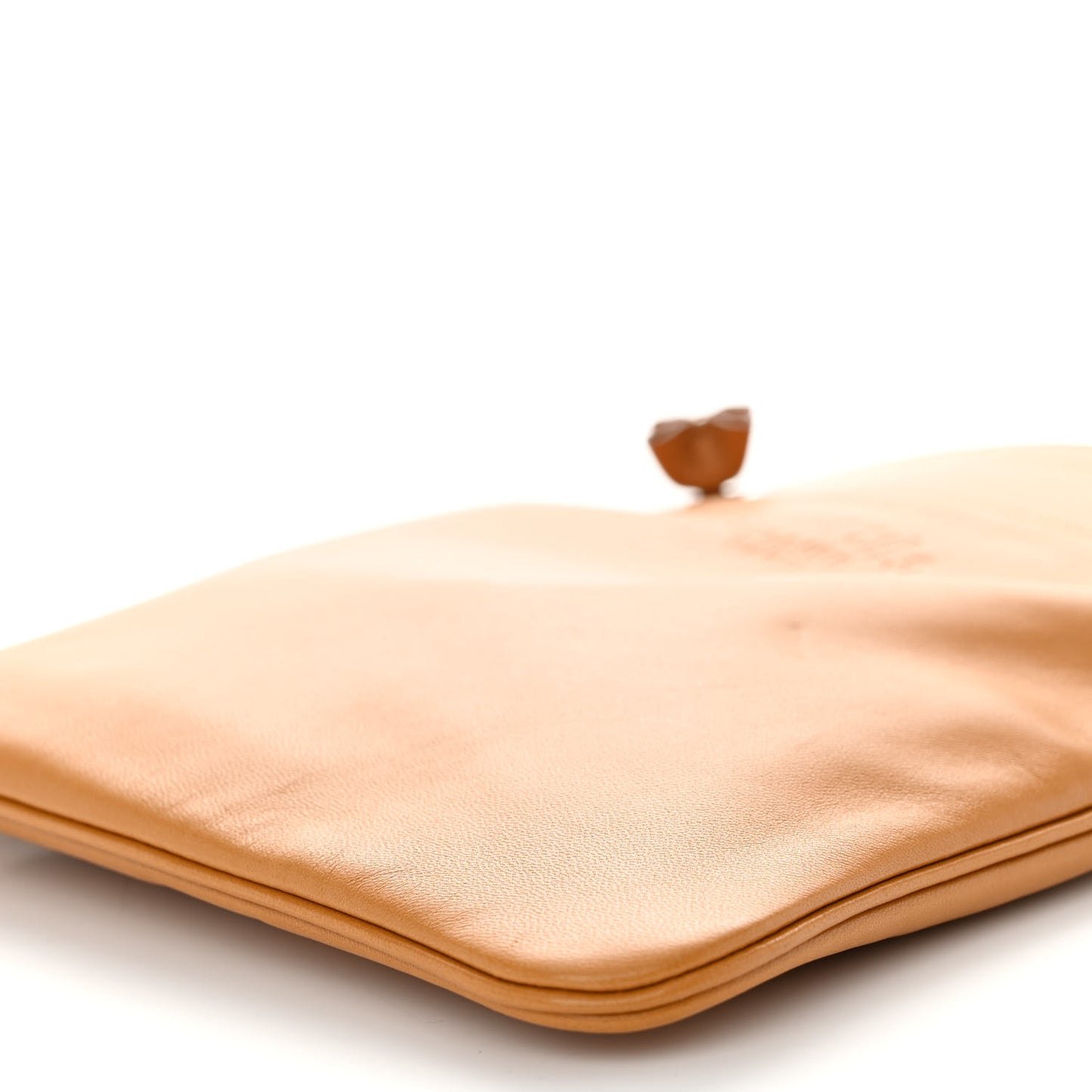 Milo Lambskin Swift Mini Aline Jaune D'or