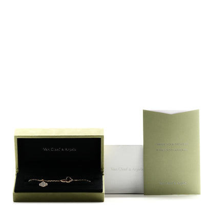 Van Cleef & Arpels 18K Yellow Gold Mother of Pearl Malachite Carnelian Tiger Eye 4 Motifs Lucky Alhambra Bracelet 5 of 5