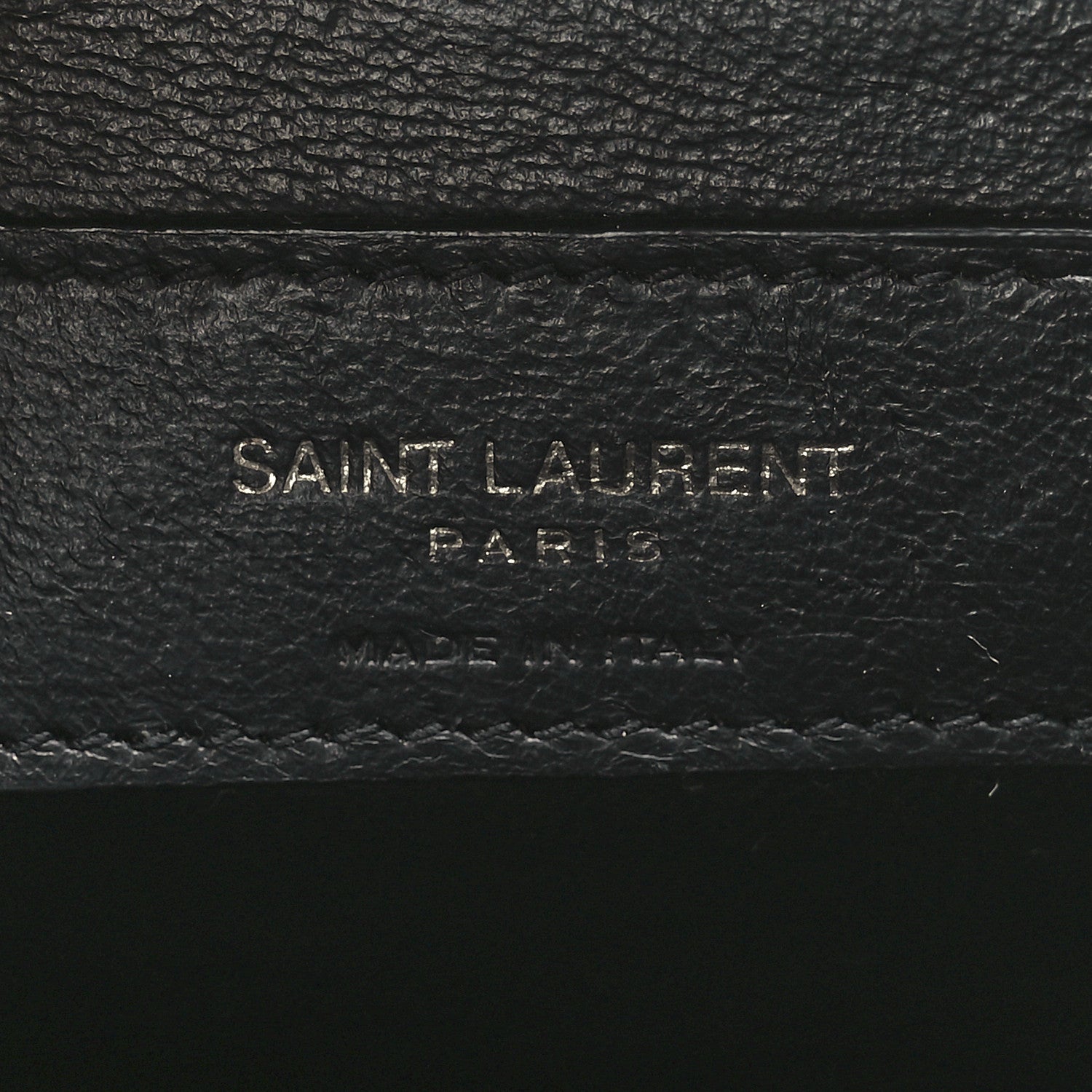 Saint Laurent Grain De Poudre Small Monogram Kate Satchel Black 7 of 15