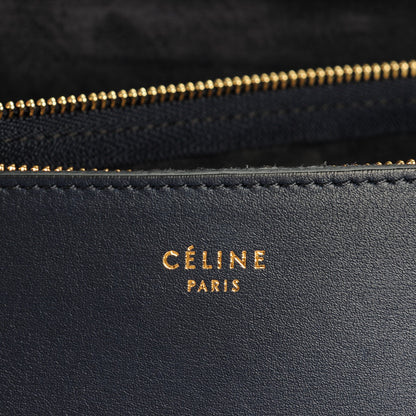 Celine Calfskin Blade Flap Navy 6 of 7