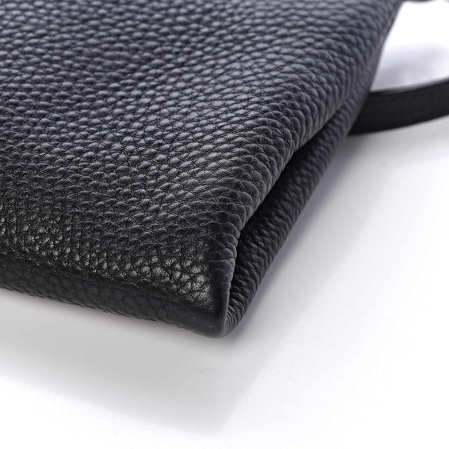 Prada Vitello Daino Crossbody Bag Black 8 of 9