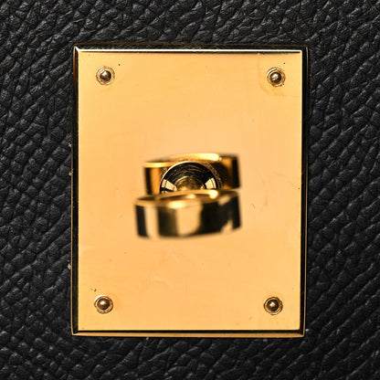 Hermes Epsom Kelly Sellier 35 Black 25 of 42