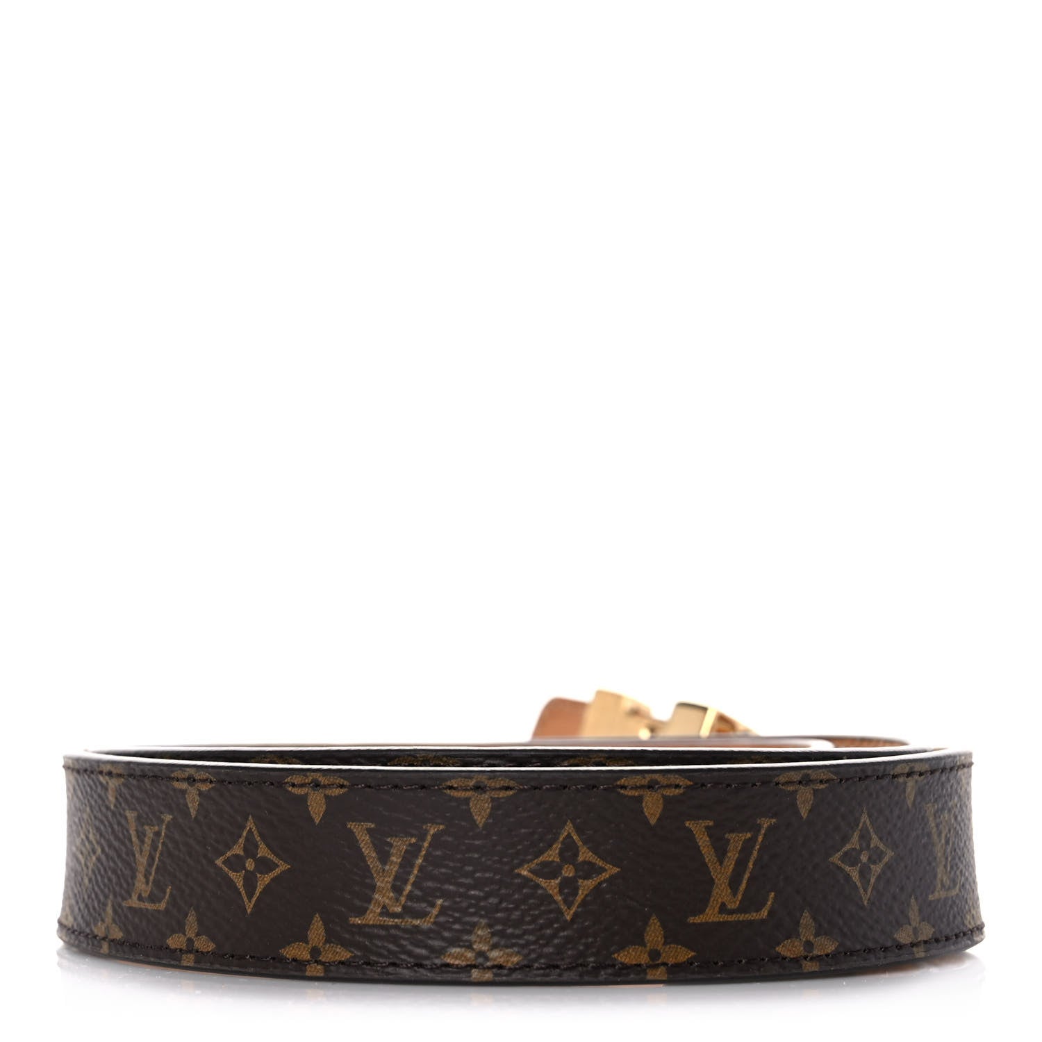 Louis Vuitton Mini Monogram 25mm LV Initiales Belt 75 30 2 of 7