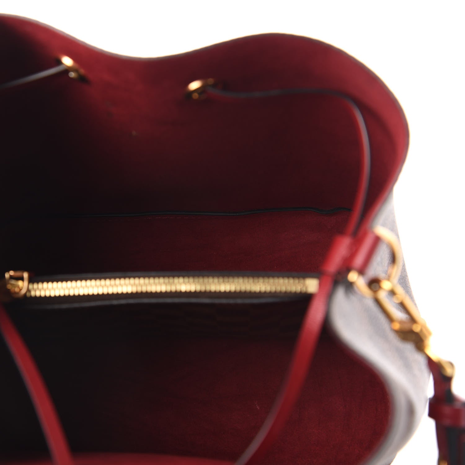 Louis Vuitton Damier Ebene Neonoe MM Cherry Berry 5 of 10