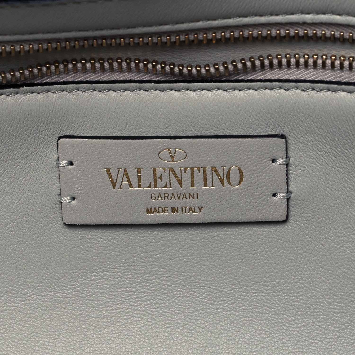 Valentino Garavani Nappa Large Roman Stud Shoulder Bag Ivory 9 of 9