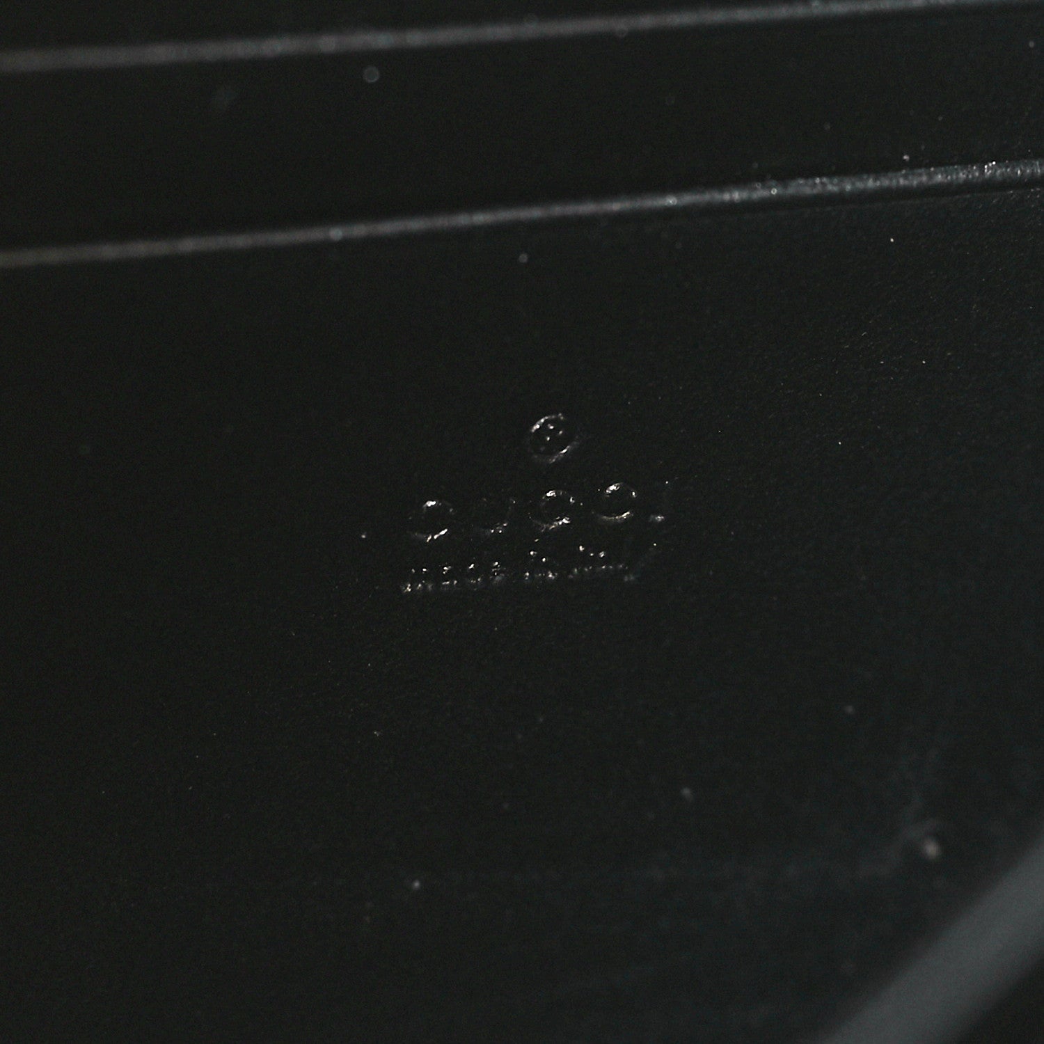Gucci Calfskin Matelasse GG Marmont Chain Wallet Black 6 of 10