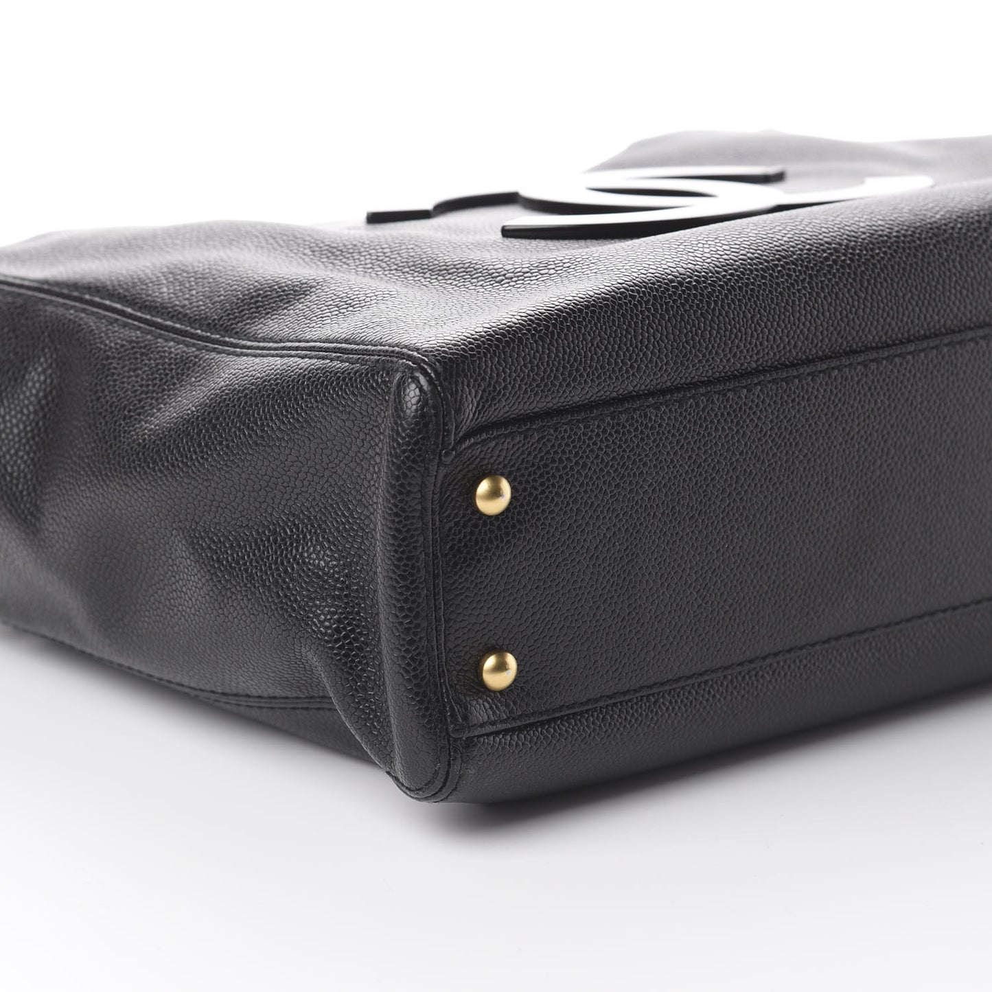 Caviar Bekko Chain Tote Black