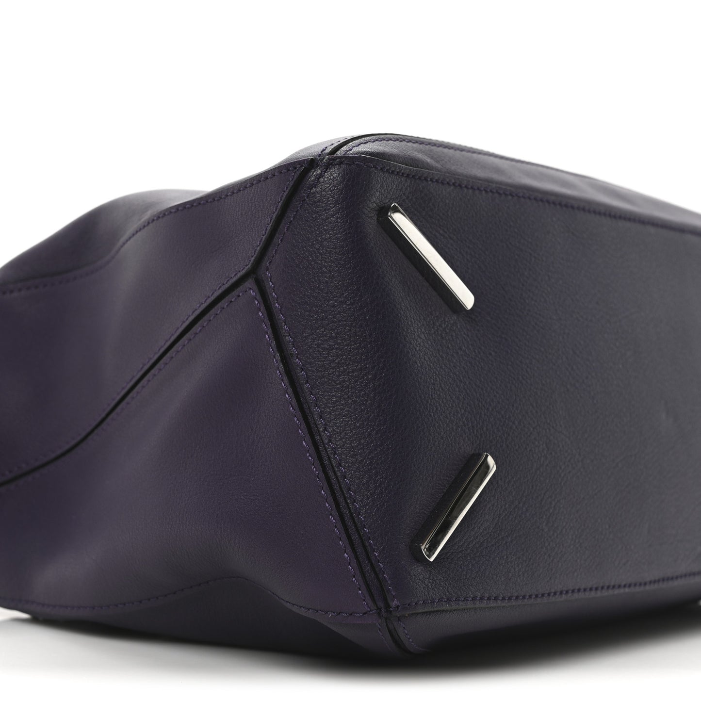 Calfskin Medium Puzzle Bag Purple