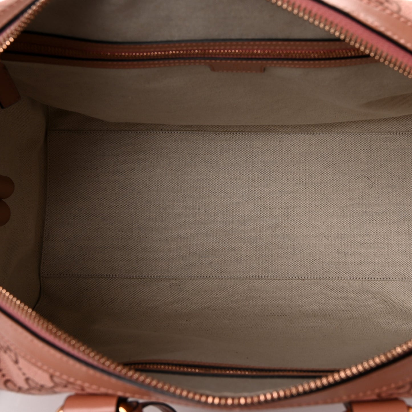Monogram Azalea Calfskin Small Retro Interlocking G Duffle Bag Cloche Rose Pink