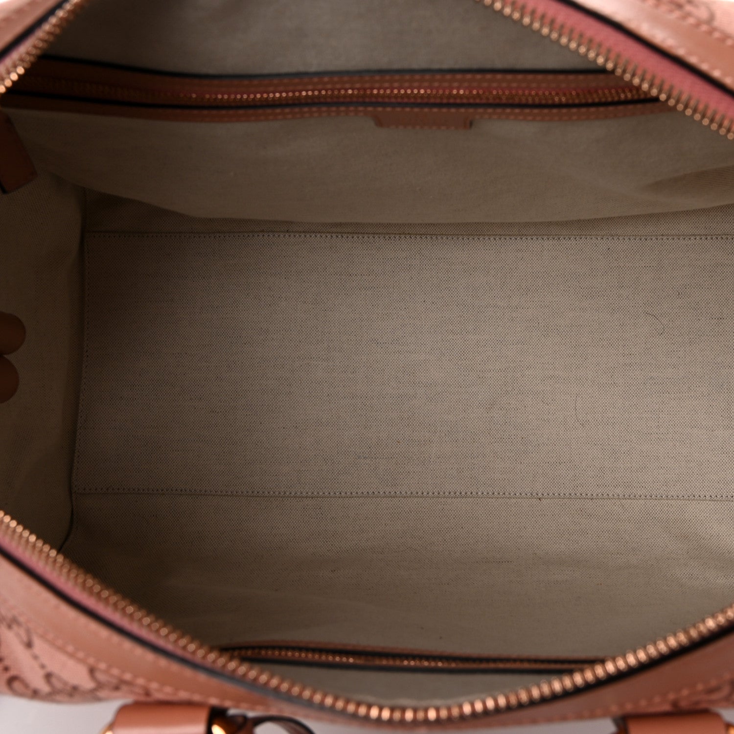 Gucci Monogram Azalea Calfskin Small Retro Interlocking G Duffle Bag Cloche Rose Pink 4 of 10