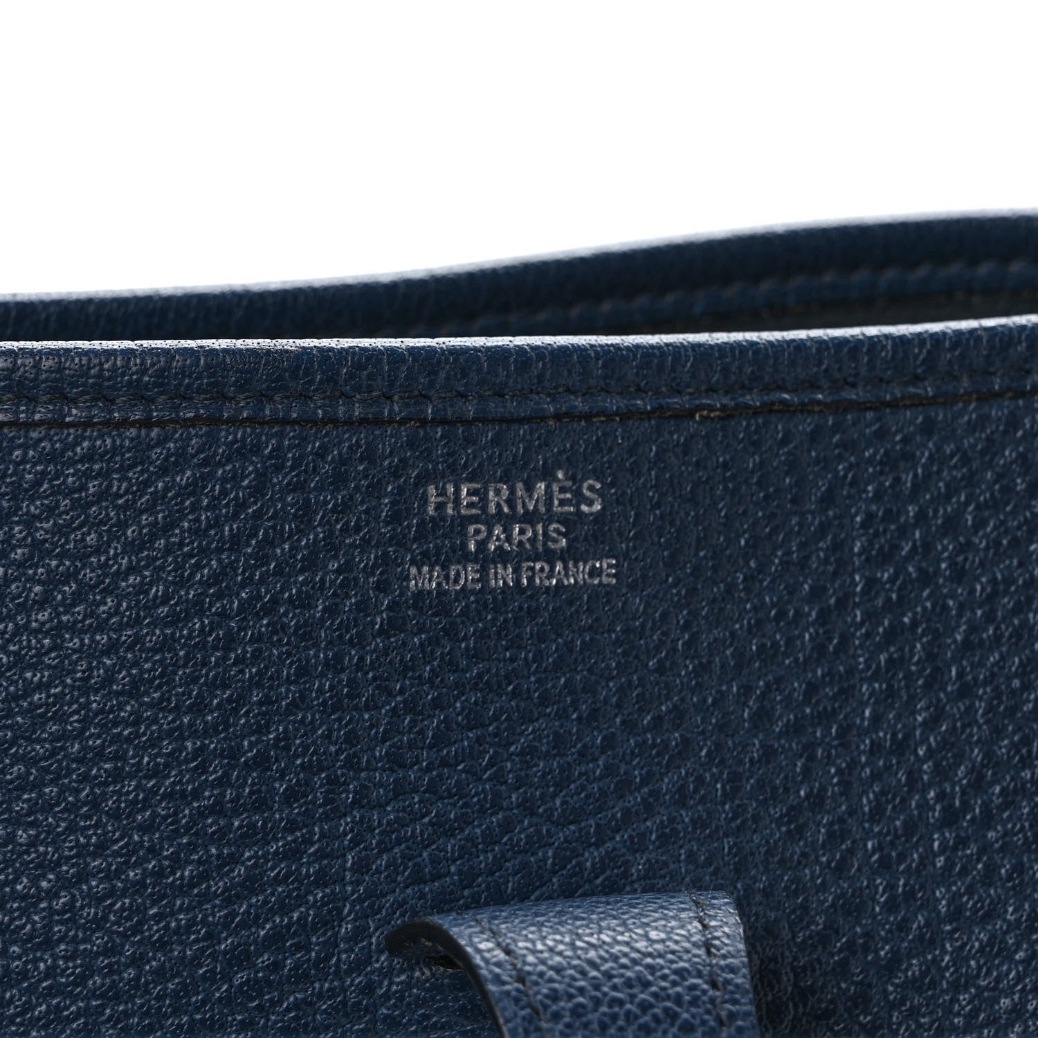 Hermes Buffle Skipper Evelyne GM Bleu Saphir 6 of 10