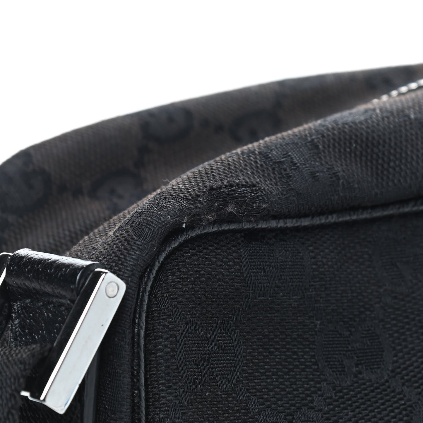 Monogram Messenger Bag Black