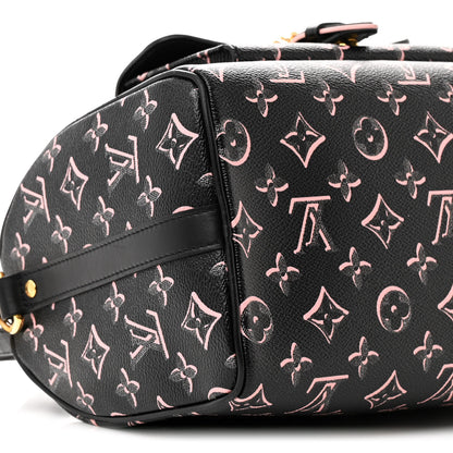 Louis Vuitton Monogram Fall for You Speedy Bandouliere 25 Black 8 of 14