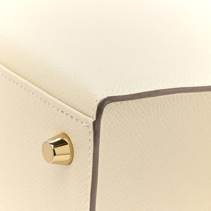 Hermes Epsom Kelly Sellier 25 Craie 13 of 14