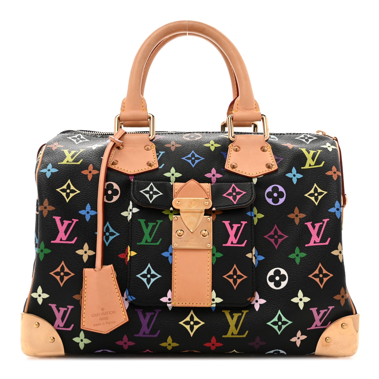 Monogram Multicolor Speedy 30 Black