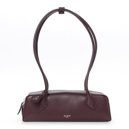 Alaia Shiny Goatskin Small Le Teckel Bag Rouge Grenat 1 of 11