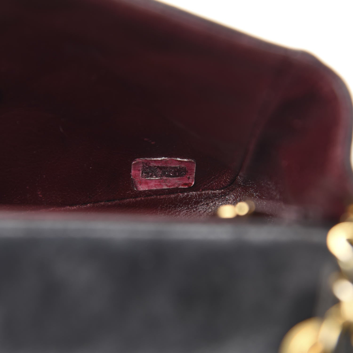 Chanel Lambskin Quilted Mini Square Flap Black 11 of 14