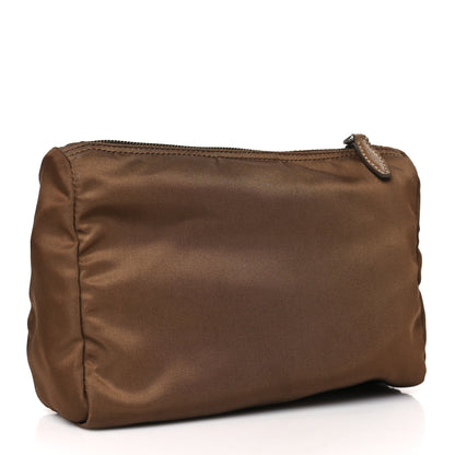 Prada Nylon Vela Cosmetic Pouch Corinto 3 of 9