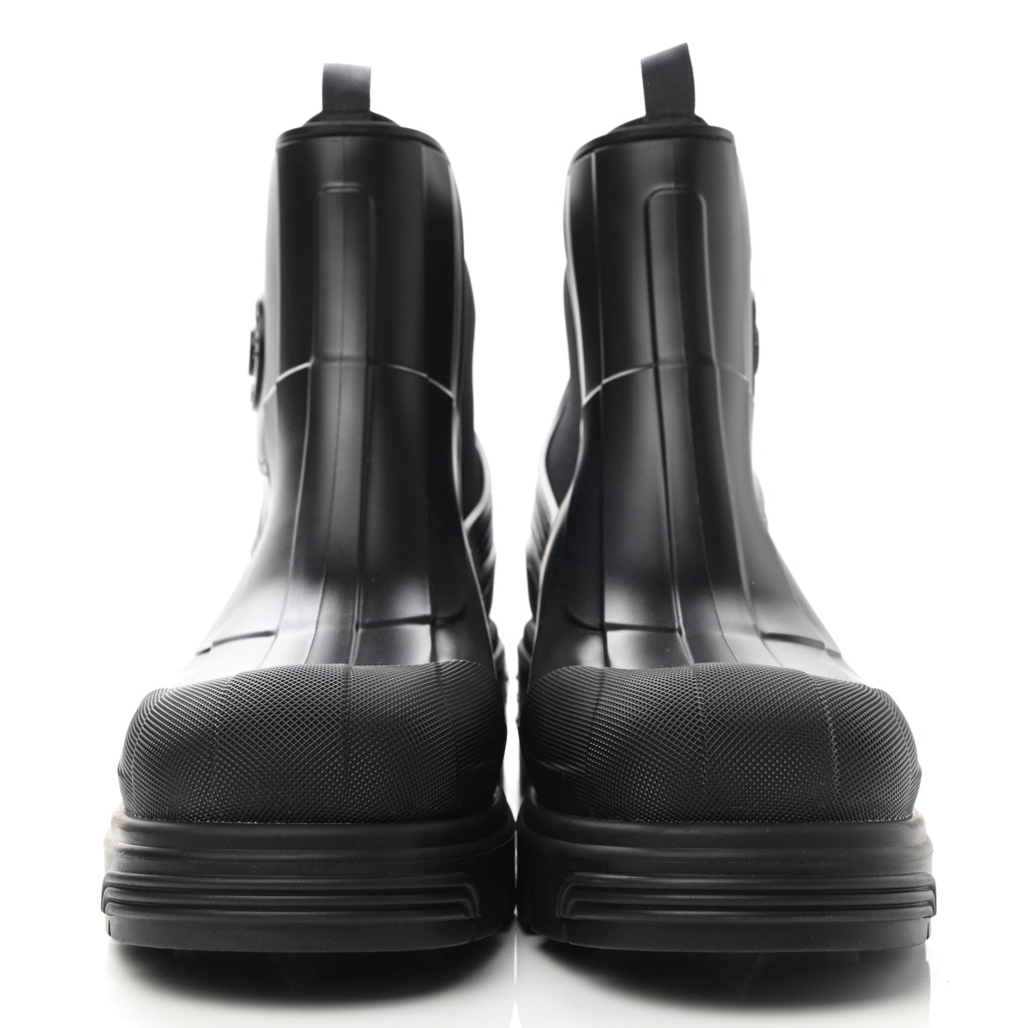 Neoprene Rubber Dior Genesis 30mm Ankle Boots 41 Black