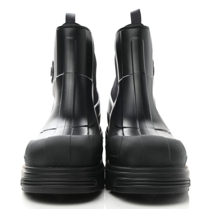 Christian Dior Neoprene Rubber Dior Genesis 30mm Ankle Boots 41 Black 2 of 9