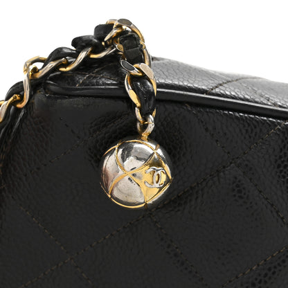 Chanel Caviar Quilted Camera Case Black 12 of 14
