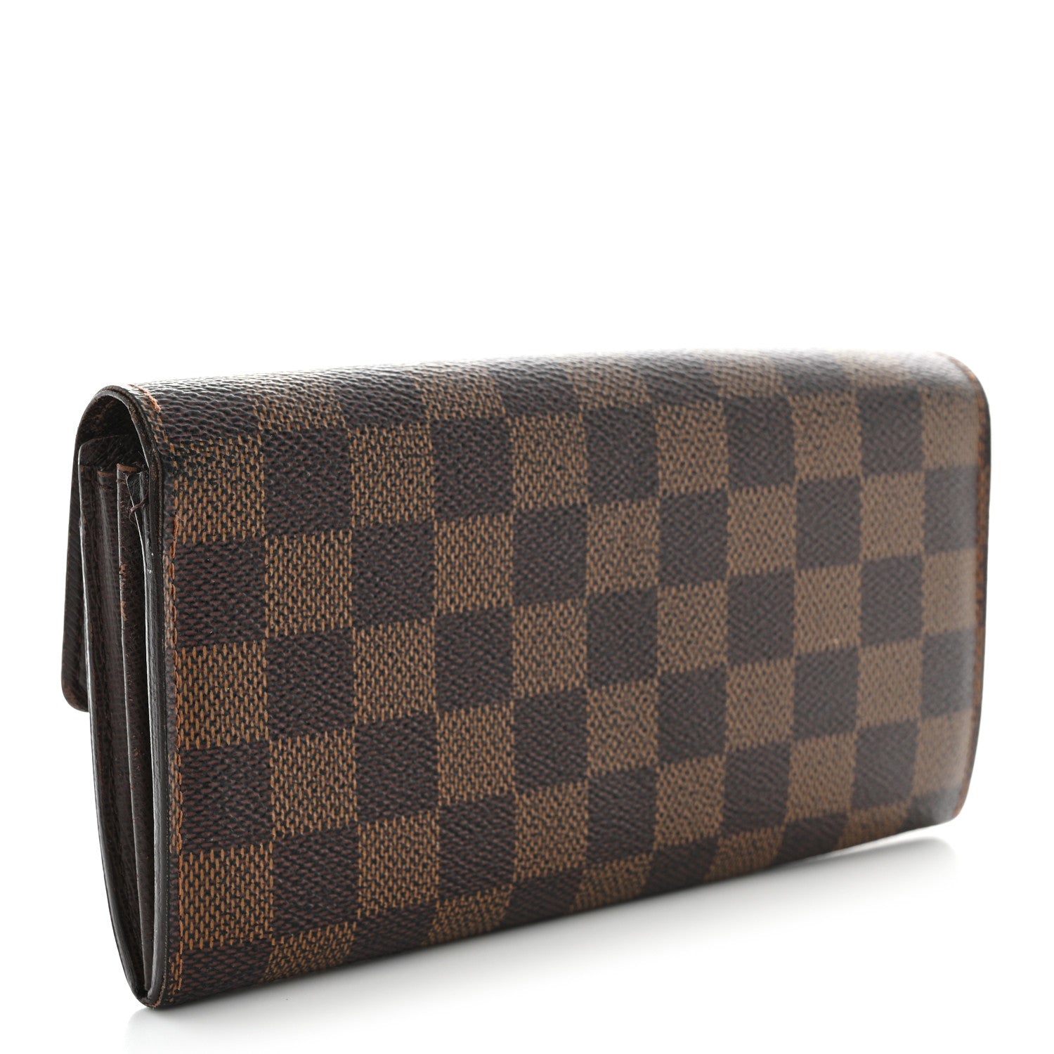 Louis Vuitton Damier Ebene Sarah Wallet 3 of 16