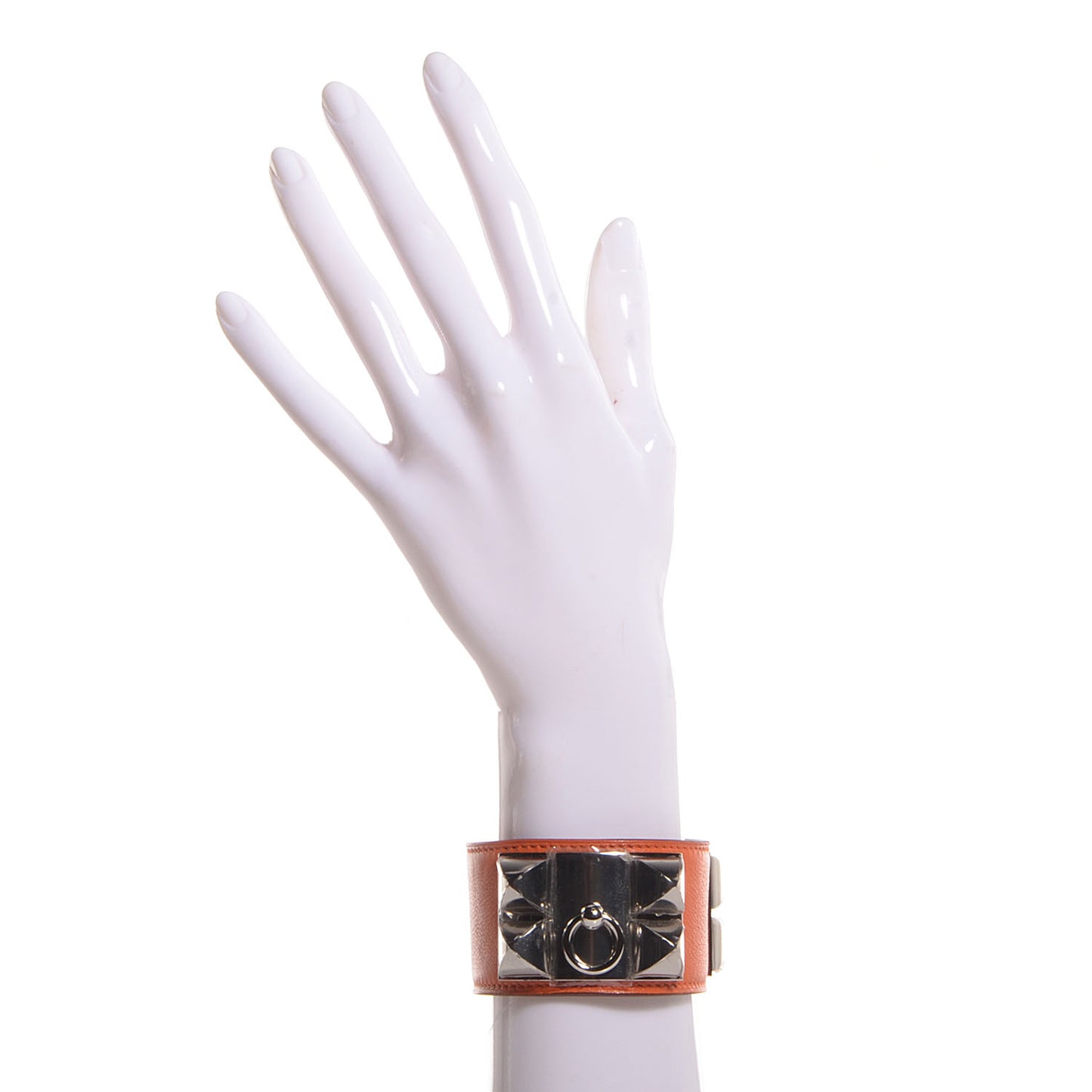 Veau Swift Collier de Chien CDC Small Bracelet Orange